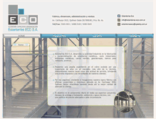 Tablet Screenshot of estanterias-eco.com.ar